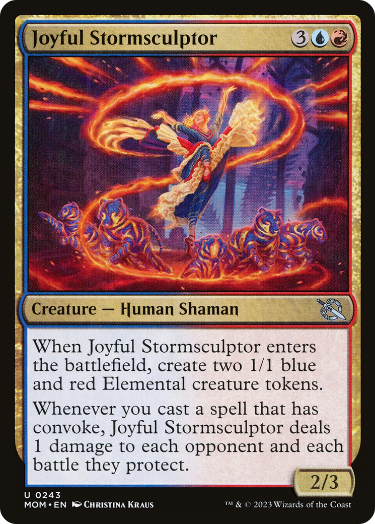 {C} Joyful Stormsculptor [March of the Machine][MOM 243]