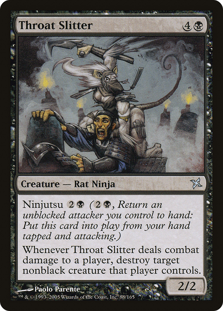 {C} Throat Slitter [Betrayers of Kamigawa][BOK 088]
