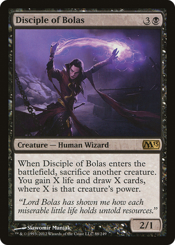 {R} Disciple of Bolas [Magic 2013][M13 088]