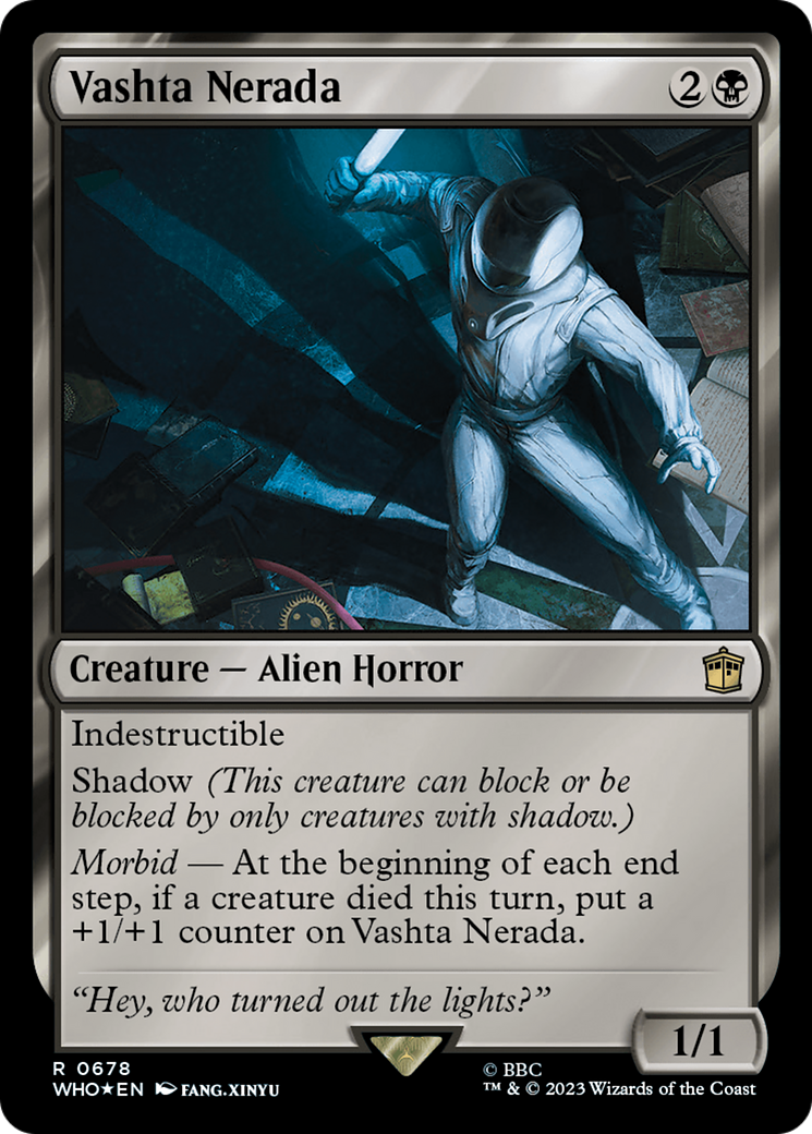 {R} Vashta Nerada (Surge Foil) [Doctor Who][WHO 678]