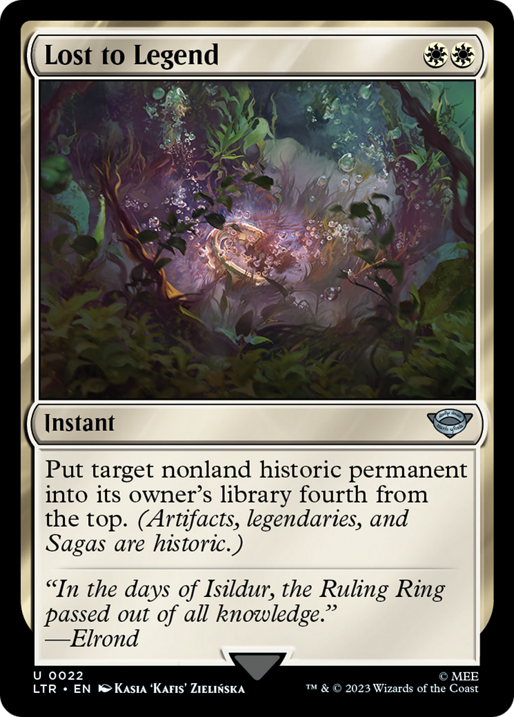 {C} Lost to Legend [The Lord of the Rings: Tales of Middle-Earth][LTR 022]