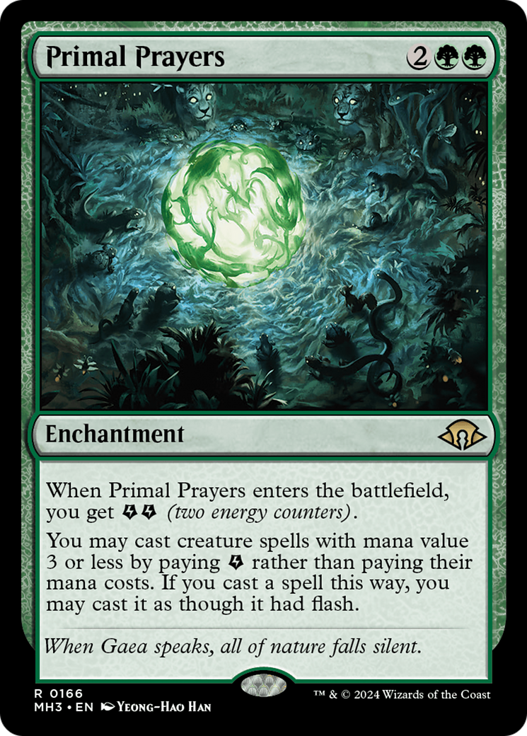 {R} Primal Prayers [Modern Horizons 3][MH3 166]
