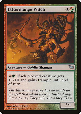 {C} Tattermunge Witch [Shadowmoor][SHM 220]