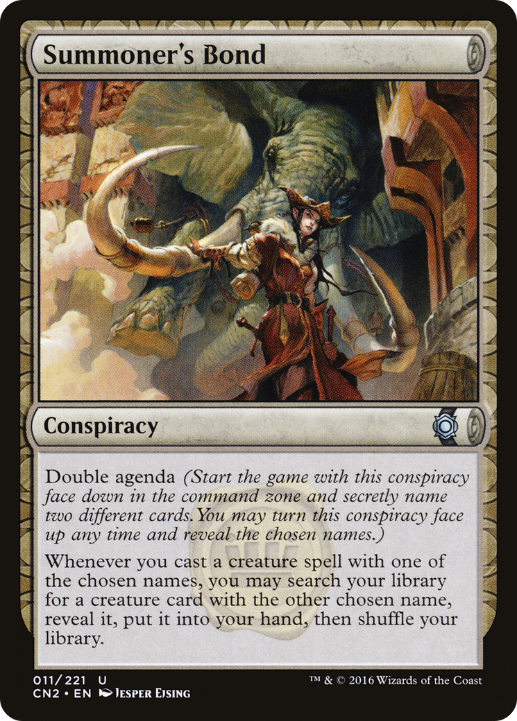 {C} Summoner's Bond [Conspiracy: Take the Crown][CN2 011]