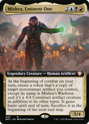 {R} Mishra, Eminent One (Extended Art) [The Brothers' War Commander][BRC 048]