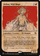 {R} Delina, Wild Mage (Showcase) [Dungeons & Dragons: Adventures in the Forgotten Realms][AFR 317]