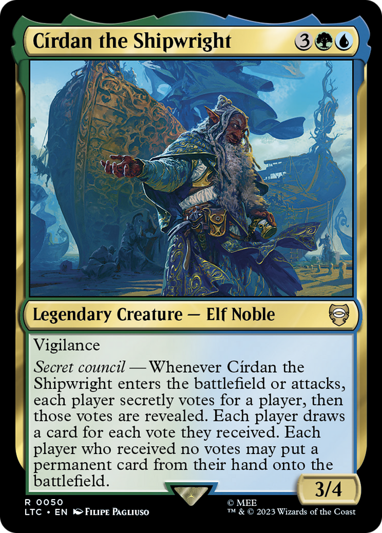 {R} Cirdan the Shipwright [The Lord of the Rings: Tales of Middle-Earth Commander][LTC 050]