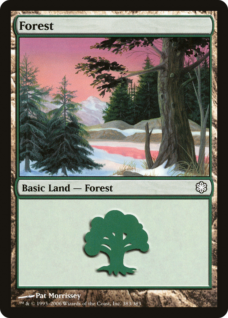 {B}[CST 383] Forest (383) [Coldsnap Theme Decks]