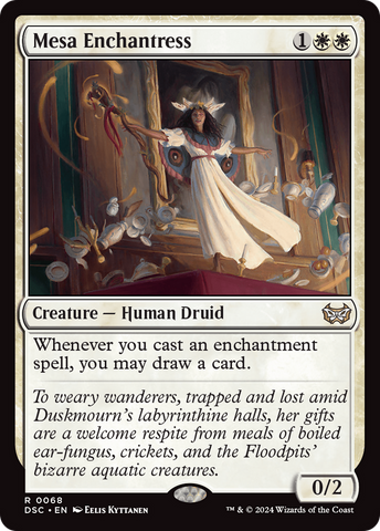 {R} Mesa Enchantress [Duskmourn: House of Horror Commander][DSC 068]