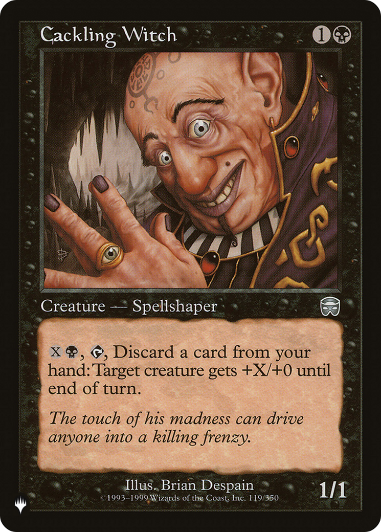 Cackling Witch [LIST 119/350]