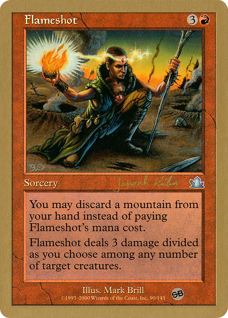 {C} Flameshot (Janosch Kuhn) (SB) [World Championship Decks 2000][GB WC00 JK90SB]