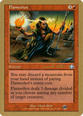 {C} Flameshot (Janosch Kuhn) (SB) [World Championship Decks 2000][GB WC00 JK90SB]