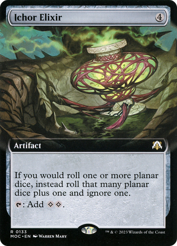 {R} Ichor Elixir (Extended Art) [March of the Machine Commander][MOC 133]