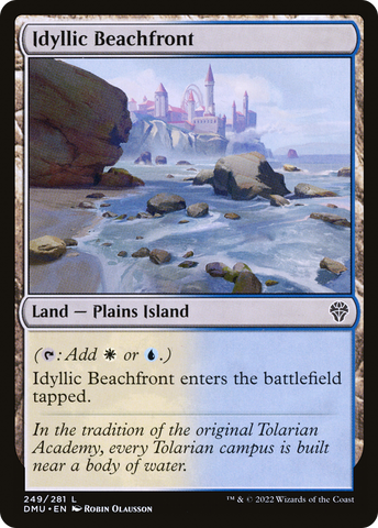{C} Idyllic Beachfront [Dominaria United][DMU 249]