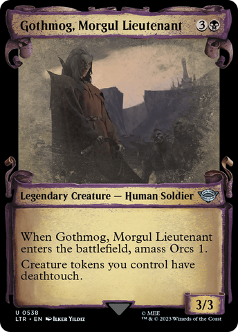 {C} Gothmog, Morgul Lieutenant [The Lord of the Rings: Tales of Middle-Earth Showcase Scrolls][LTR 538]