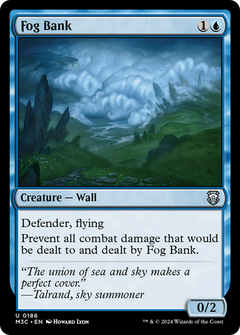 {C} Fog Bank [Modern Horizons 3 Commander][M3C 186]