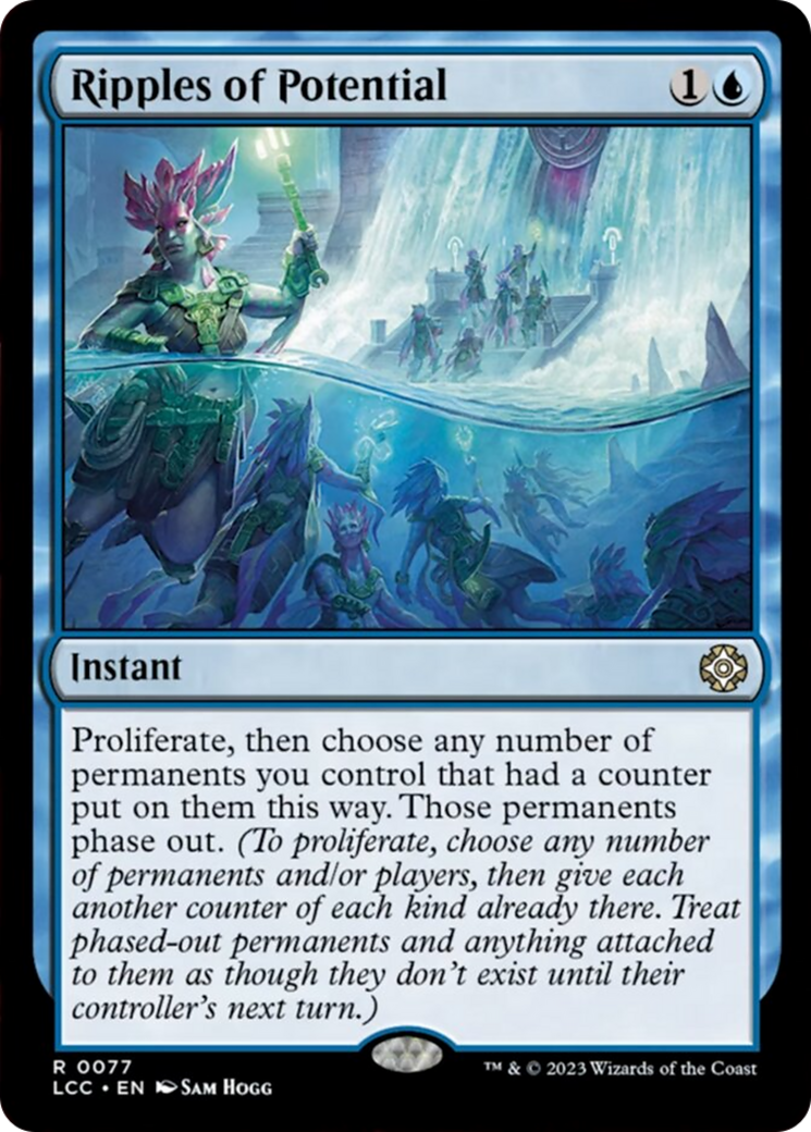 {R} Ripples of Potential [The Lost Caverns of Ixalan Commander][LCC 077]