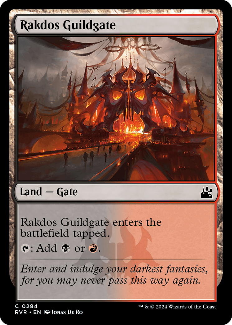 {C} Rakdos Guildgate [Ravnica Remastered][RVR 284]