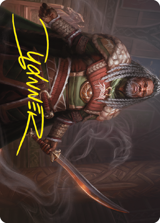 {A} Theoden, King of Rohan Art Card (Gold-Stamped Signature) [The Lord of the Rings: Tales of Middle-earth Art Series][GS ALTR 025]