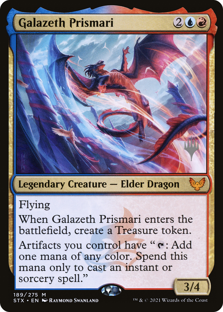 {R} Galazeth Prismari (Promo Pack) [Strixhaven: School of Mages Promos][PP STX 189]