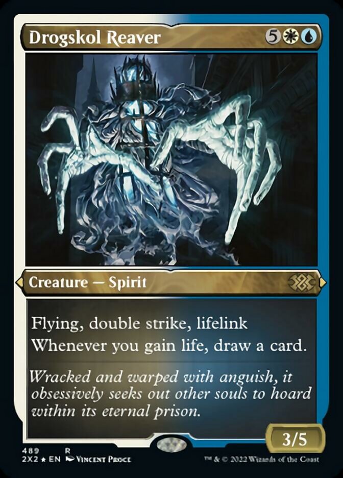 {R} Drogskol Reaver (Foil Etched) [Double Masters 2022][2X2 489]