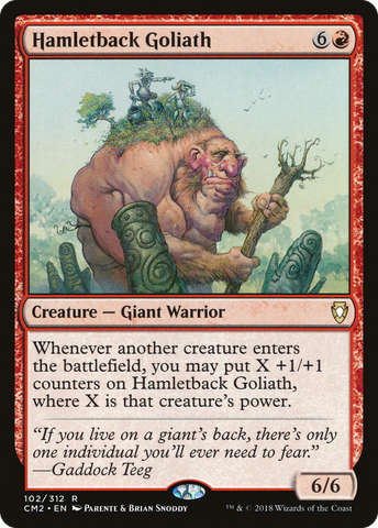 {R} Hamletback Goliath [Commander Anthology Volume II][CM2 102]