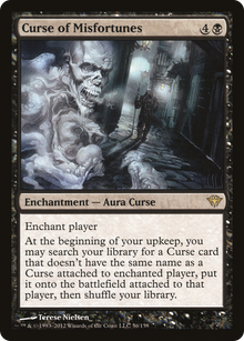 {R} Curse of Misfortunes [Dark Ascension][DKA 056]