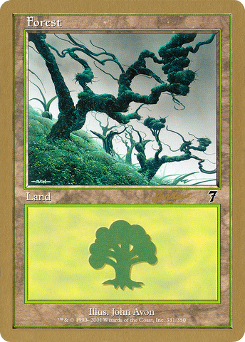 {B}[GB WC02 SHH331] Forest (shh331) (Sim Han How) [World Championship Decks 2002]
