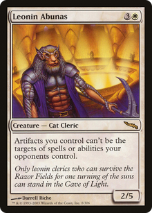 {R} Leonin Abunas [Mirrodin][MRD 008] - Misty Mountain Games