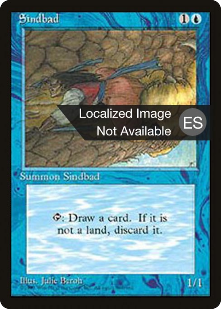 {F} Sindbad [Fourth Edition (Foreign Black Border)][FBB 4ED 100]