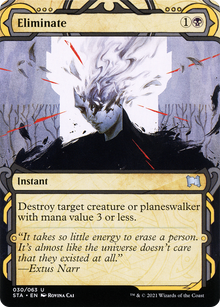 {C} Eliminate [Strixhaven: School of Mages Mystical Archive][STA 030]
