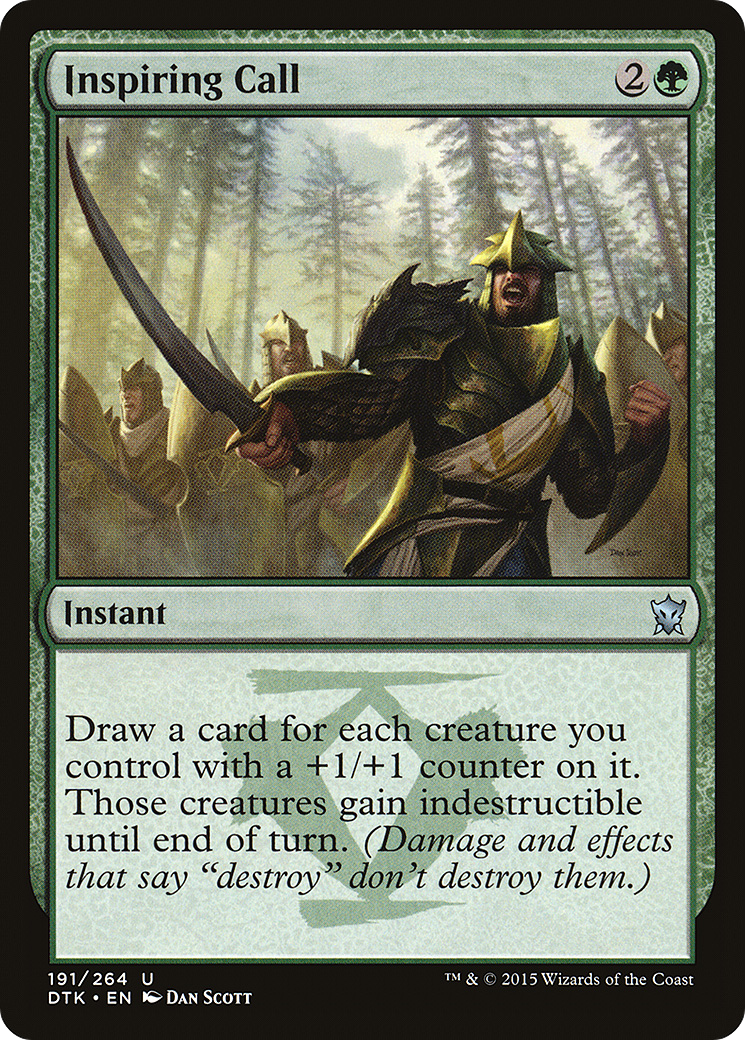 {C} Inspiring Call [Dragons of Tarkir][DTK 191]