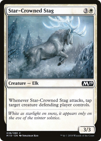 {C} Star-Crowned Stag [Core Set 2019][M19 038]