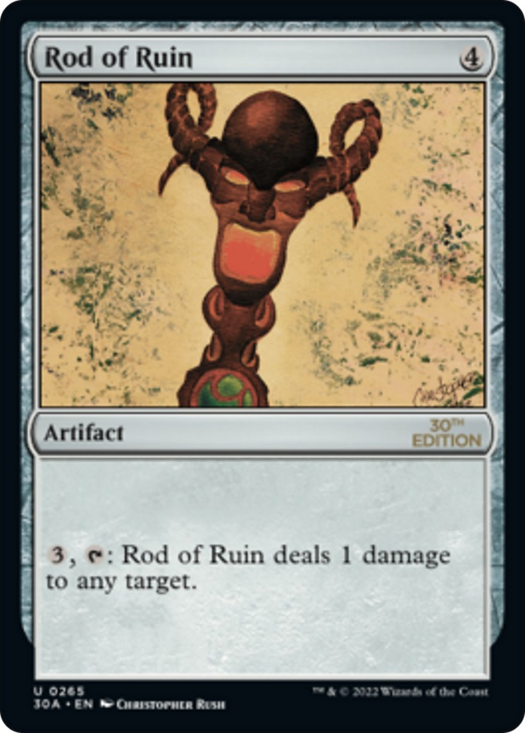 {C} Rod of Ruin [30th Anniversary Edition][30A 265]