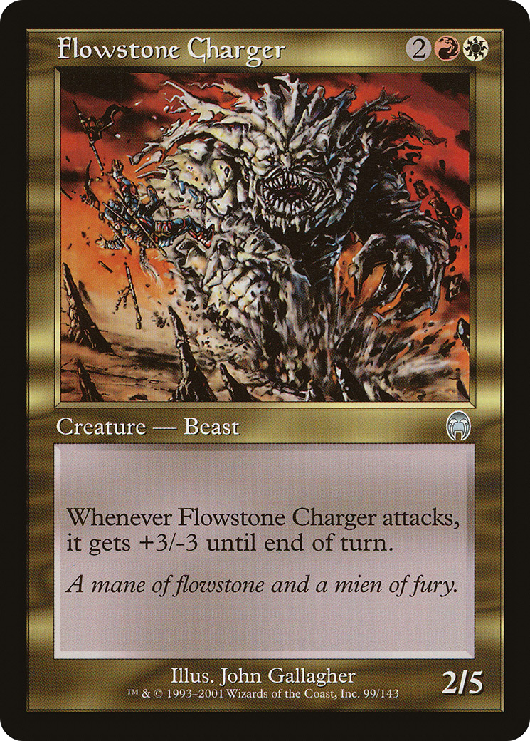 {C} Flowstone Charger [Apocalypse][APC 099]