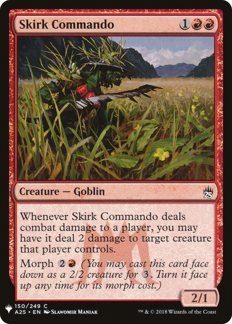 {C} Skirk Commando [Mystery Booster][LS A25 150]