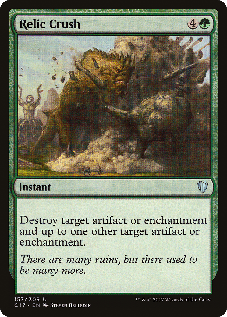 {C} Relic Crush [Commander 2017][C17 157]