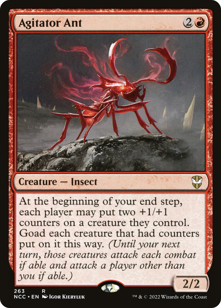 {R} Agitator Ant [Streets of New Capenna Commander][NCC 263]