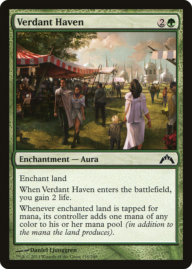 {C} Verdant Haven [Gatecrash][GTC 138]
