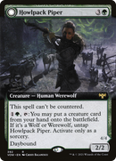 {R} Howlpack Piper // Wildsong Howler (Extended Art) [Innistrad: Crimson Vow][VOW 392]