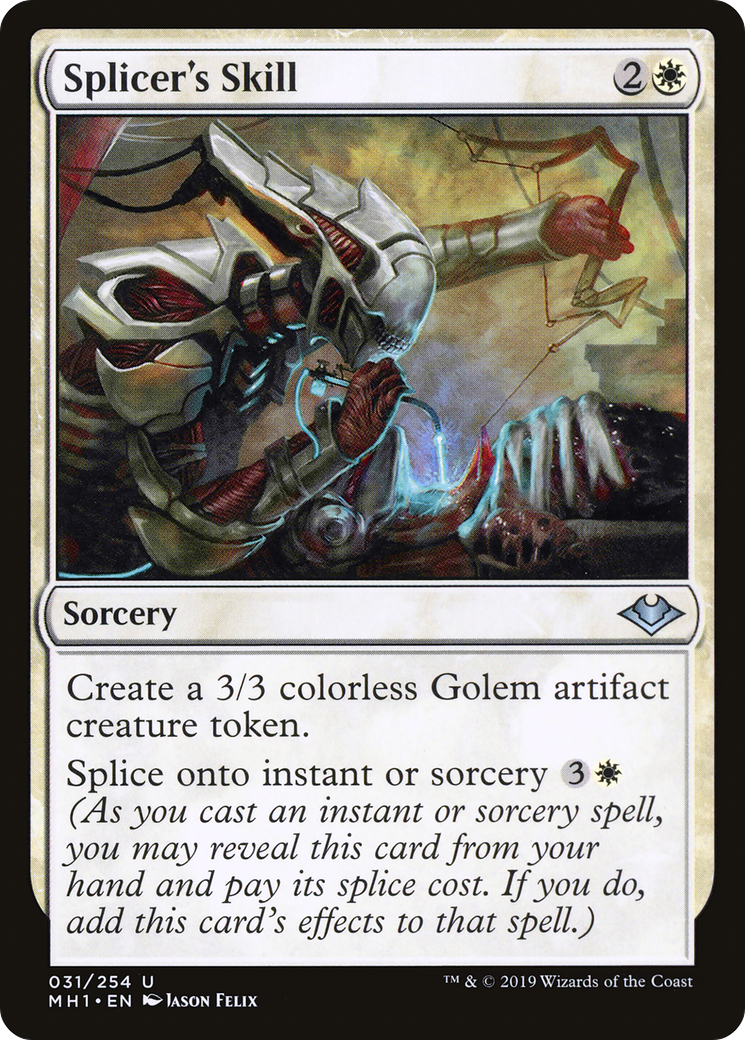 {C} Splicer's Skill [Modern Horizons][MH1 031]