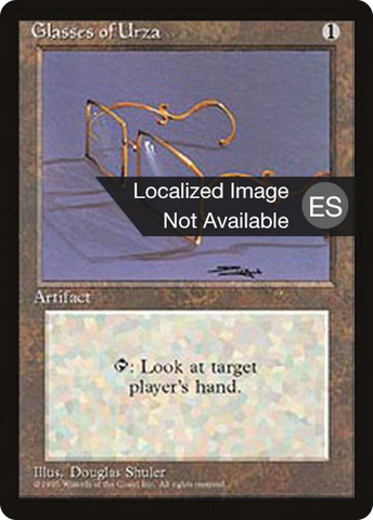 {F} Glasses of Urza [Fourth Edition (Foreign Black Border)][FBB 4ED 321]