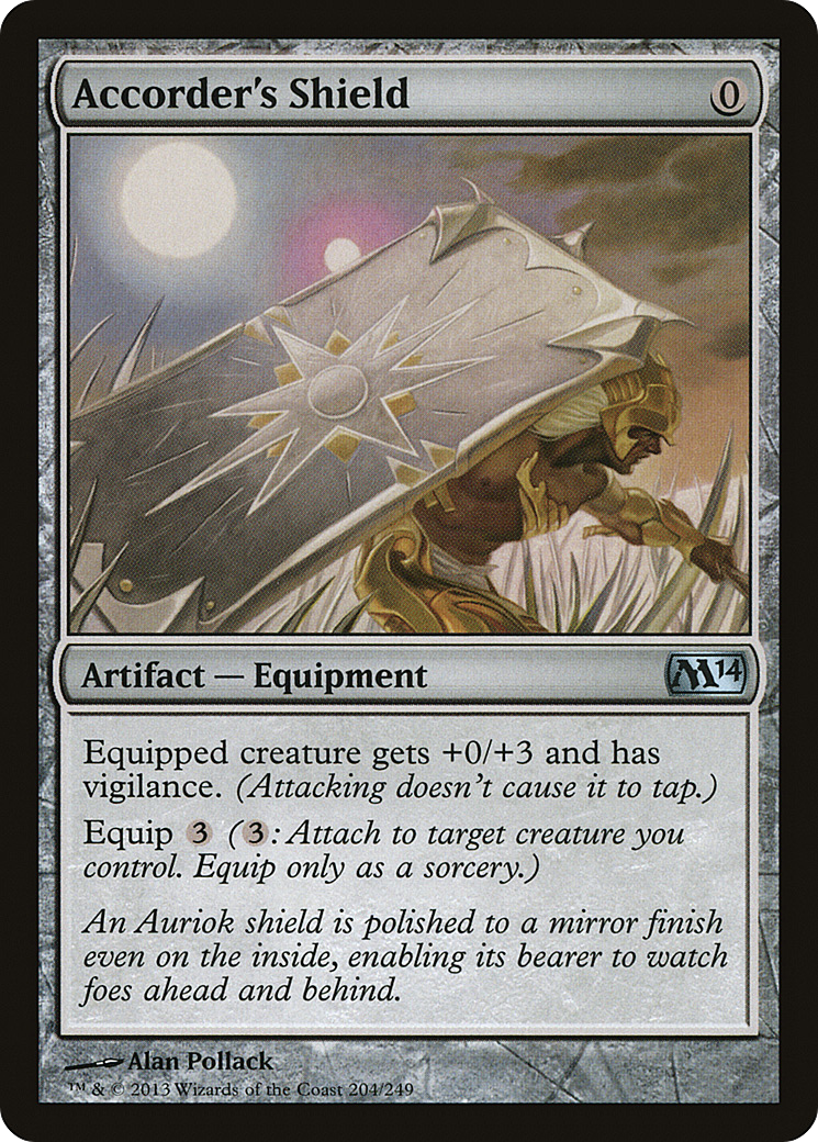 {C} Accorder's Shield [Magic 2014][M14 204]