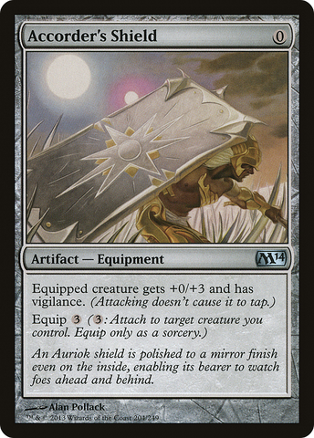 {C} Accorder's Shield [Magic 2014][M14 204]