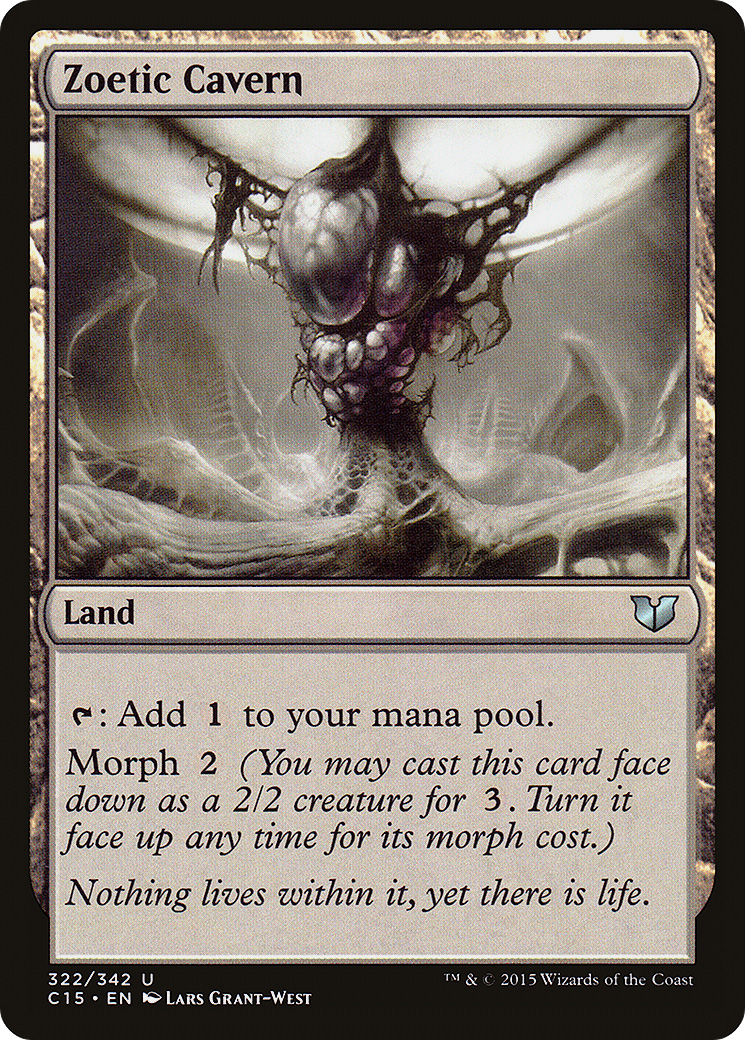 {C} Zoetic Cavern [Commander 2015][C15 322]
