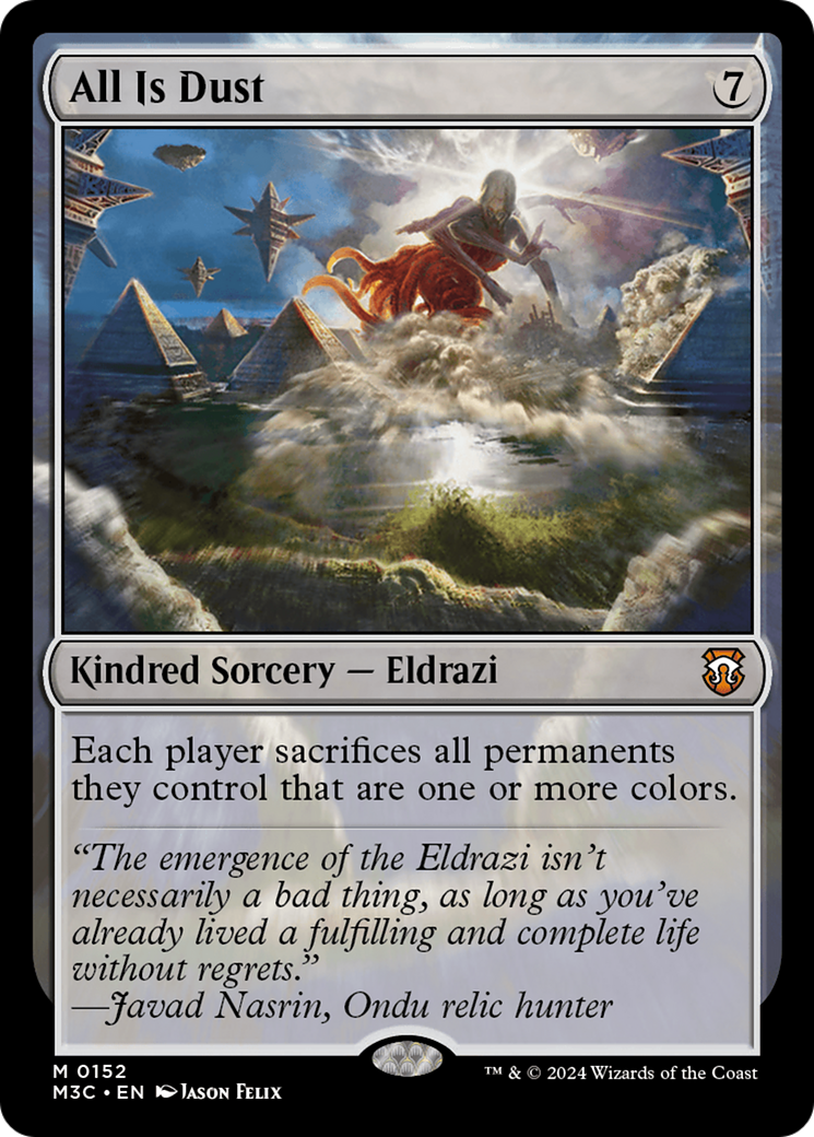 {R} All Is Dust (Ripple Foil) [Modern Horizons 3 Commander][RPF M3C 152]
