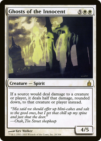 {R} Ghosts of the Innocent [Ravnica: City of Guilds][RAV 020]