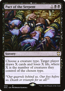 {R} Pact of the Serpent [Kaldheim Commander][KHC 009]