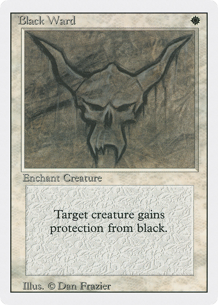 {C} Black Ward [Revised Edition][3ED 005]