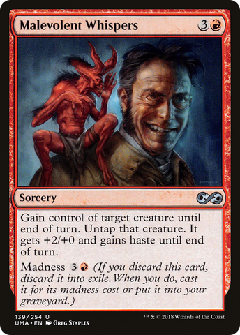 {C} Malevolent Whispers [Ultimate Masters][UMA 139]